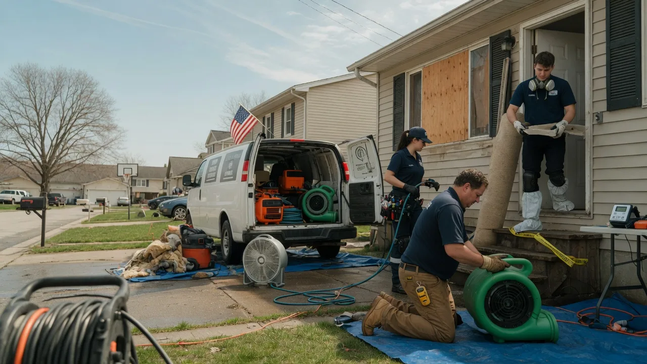 Water Damage Restoration in Utica, SD near me